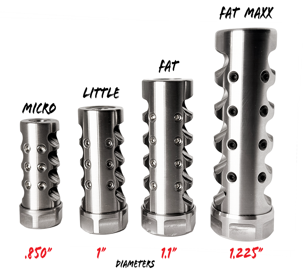Fat Maxx Self-Timing Muzzle Brake