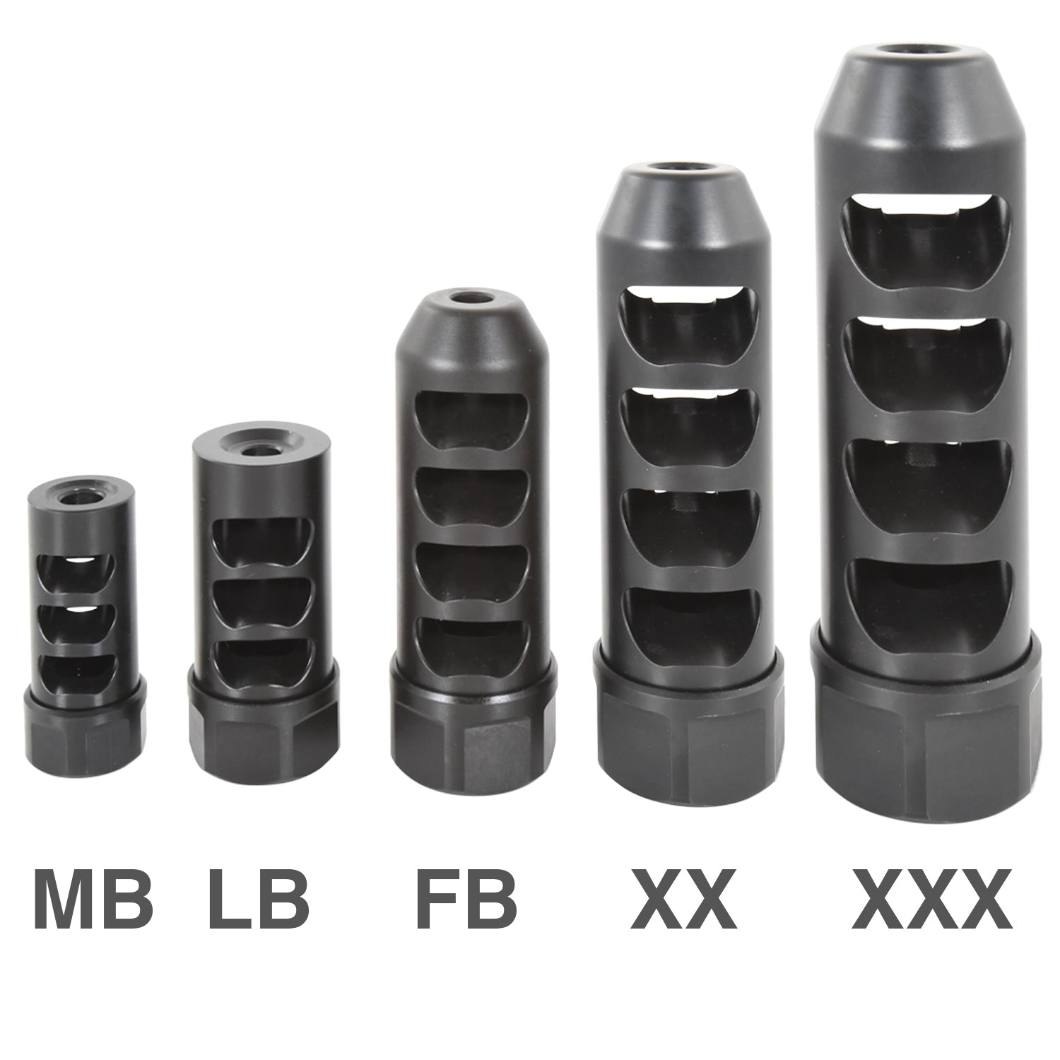 thumbnail image 2 of J&A Outdoors Savage AXIS 2 PRO Muzzle Brake – .300 Win Mag, Stainless Steel 2 of 3